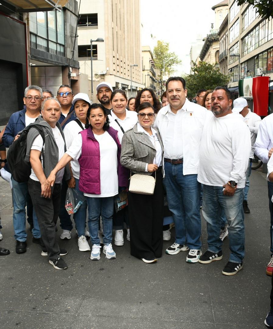 Asamblea informativa de la presidenta Claudia Sheinbaum Pardo en el Zócalo de la Ciudad de México 